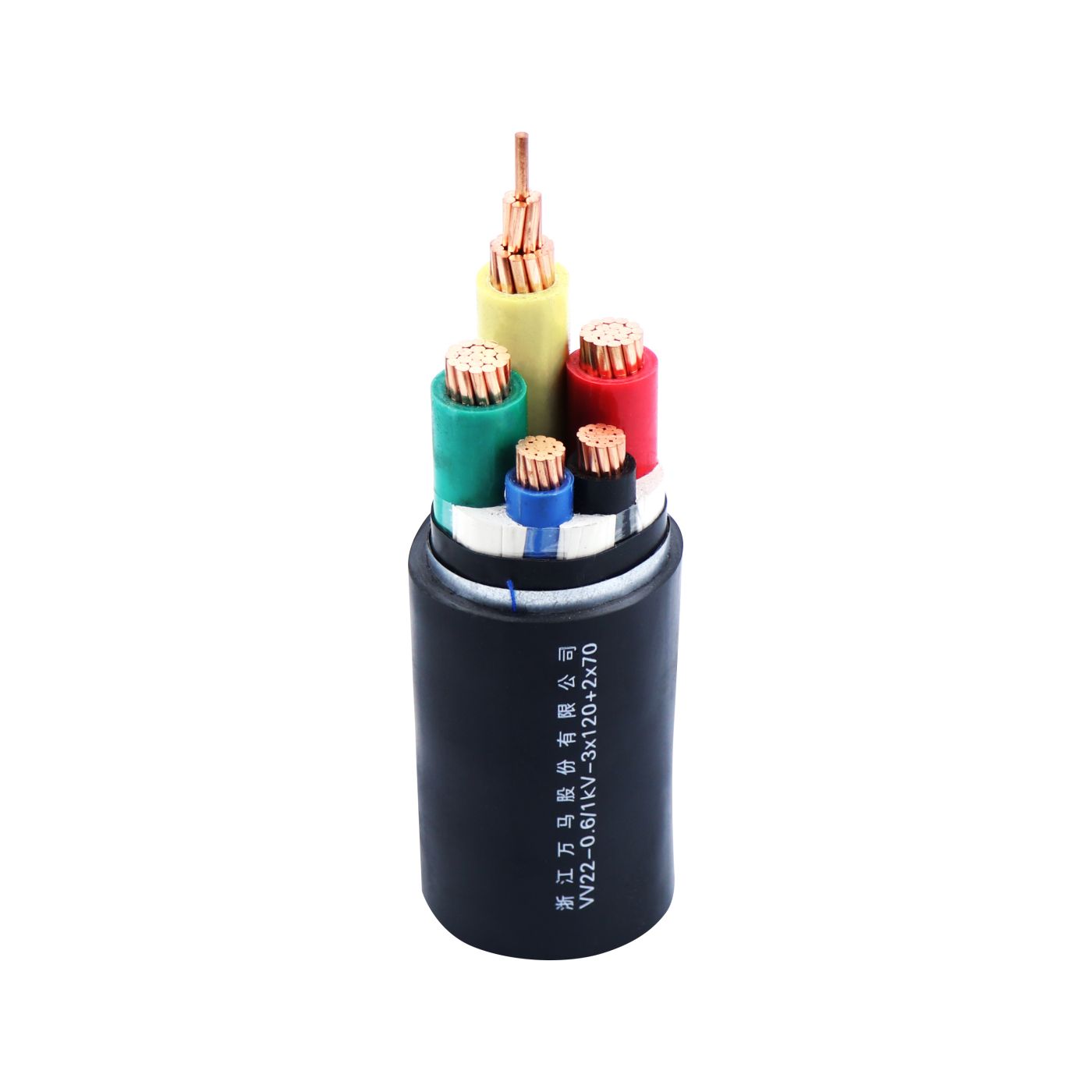 VV22-1kV-3X120+2X70(2)