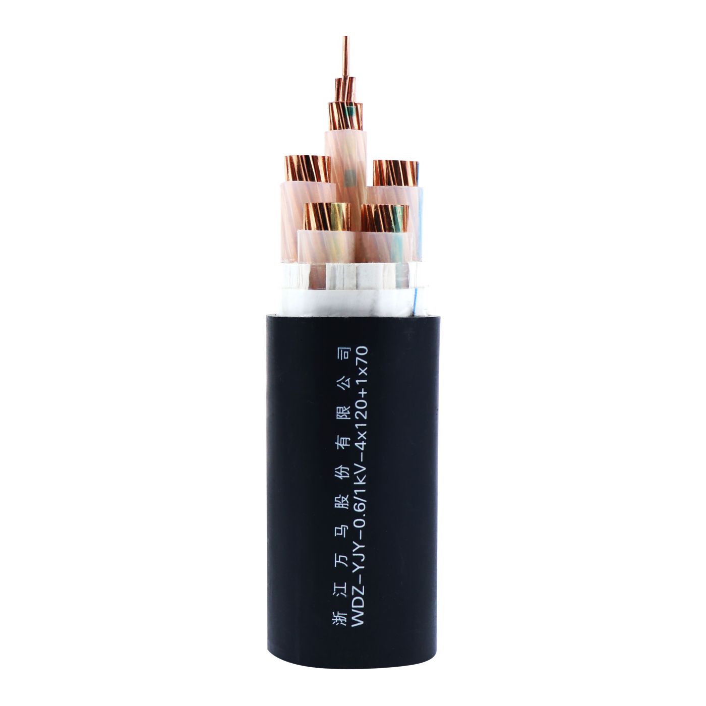 WDZ-YJY-1kV-4X120+1X70